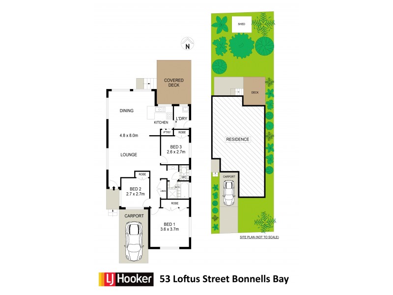 53 Loftus Street, Bonnells Bay NSW 2264 Floorplan
