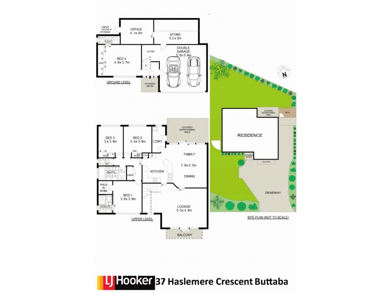 37 Haslemere Crescent, Buttaba NSW 2283 Floorplan
