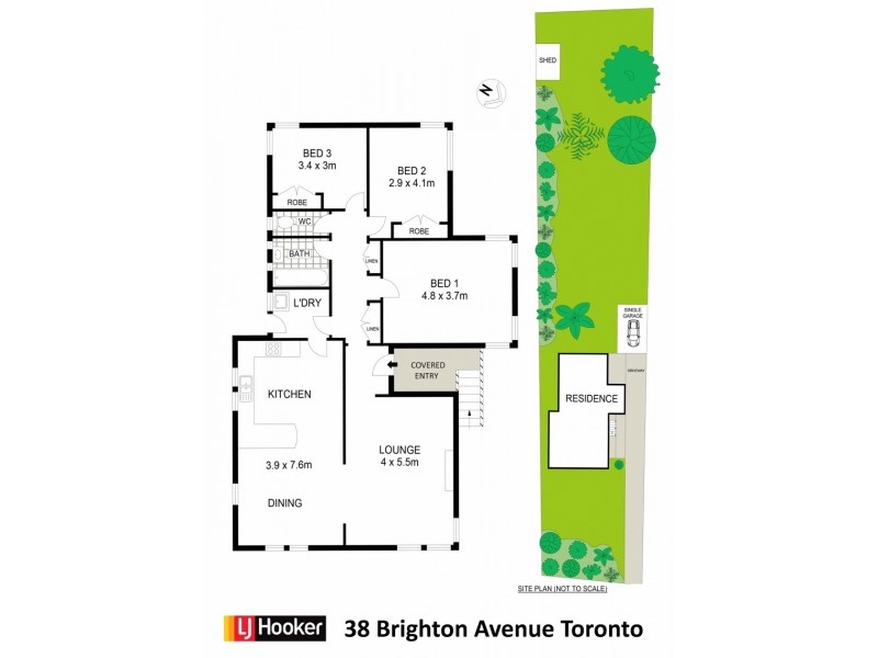 38 Brighton Avenue, Toronto NSW 2283 Floorplan