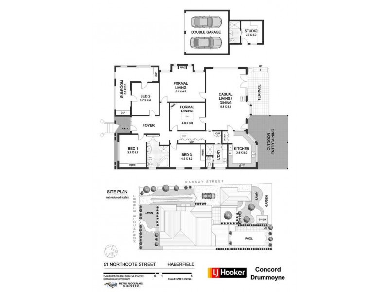 51 Northcote Street, Haberfield NSW 2045 Floorplan