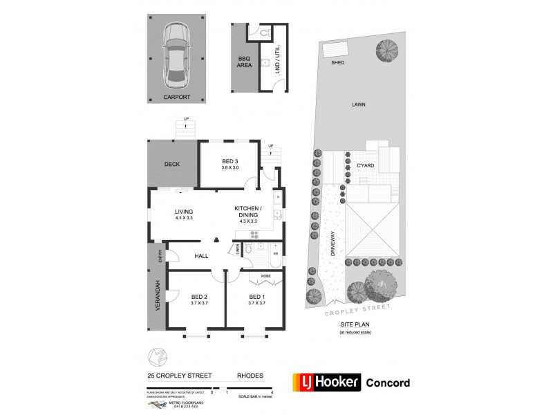 25 Cropley Street, Rhodes NSW 2138 Floorplan