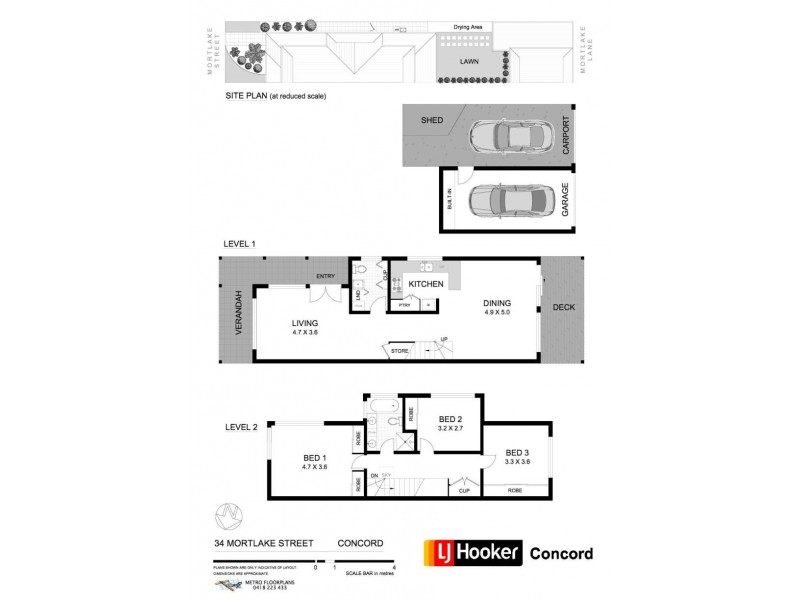 34 Mortlake Street, Concord NSW 2137 Floorplan