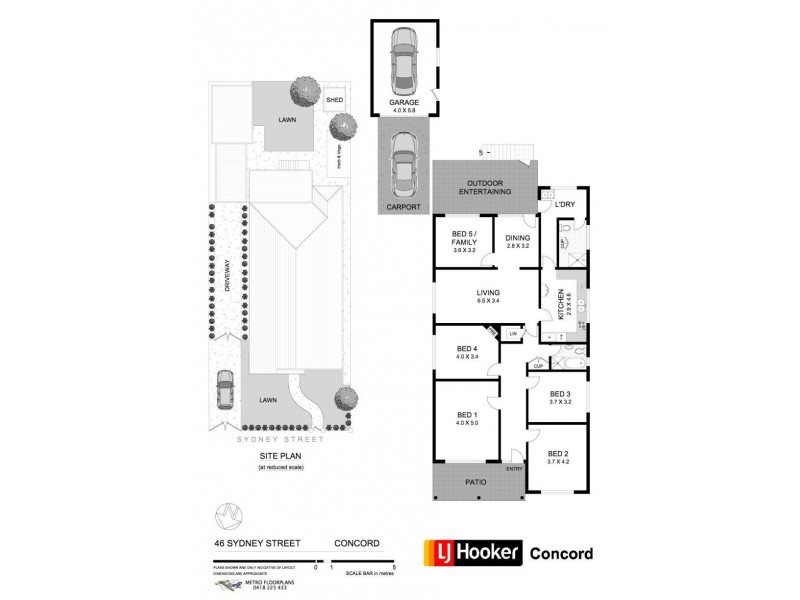 46 Sydney Street, Concord NSW 2137 Floorplan
