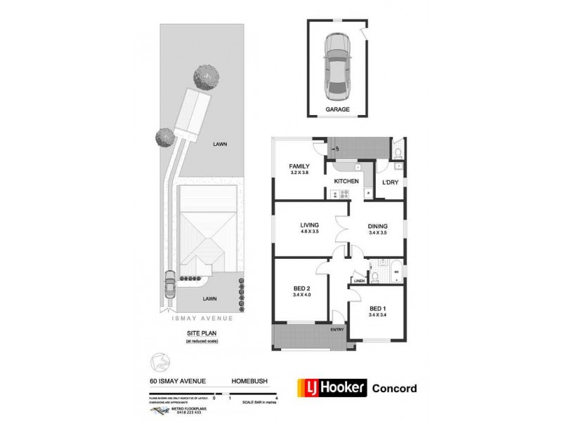 60 Ismay Avenue, Homebush West NSW 2140 Floorplan