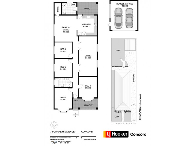 73 Correys Avenue, Concord NSW 2137 Floorplan