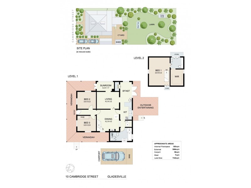 10 Cambridge Street, Gladesville NSW 2111 Floorplan