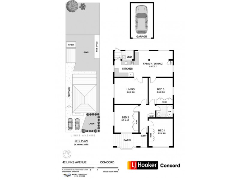 42 Links Avenue, Concord NSW 2137 Floorplan