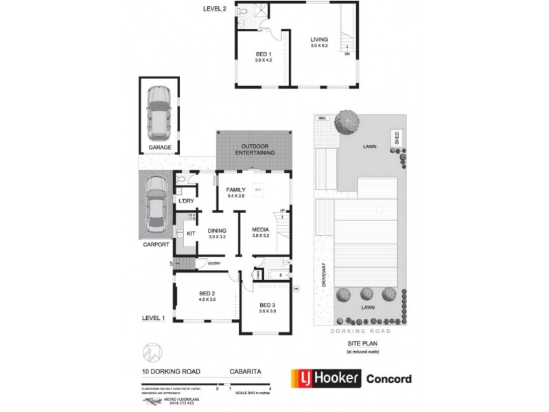 10 Dorking Road, Cabarita NSW 2137 Floorplan