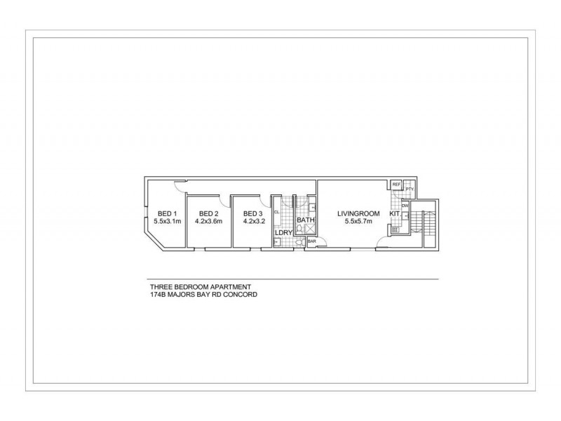 174A Majors Bay Road, Concord NSW 2137 Floorplan