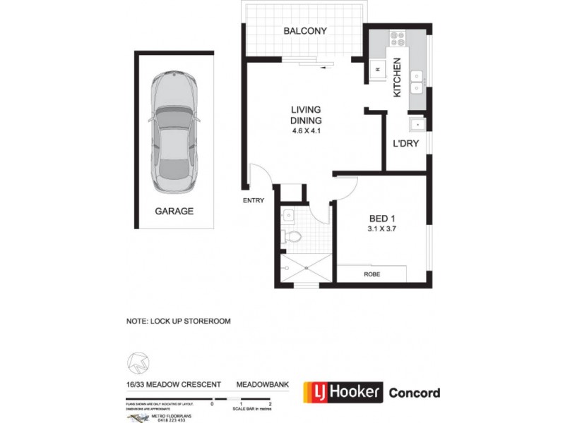 16/33 Meadow Crescent, Meadowbank NSW 2114 Floorplan