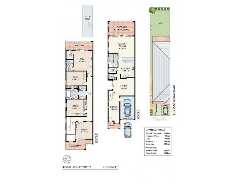 47 Gallipoli Street, Lidcombe NSW 2141 Floorplan