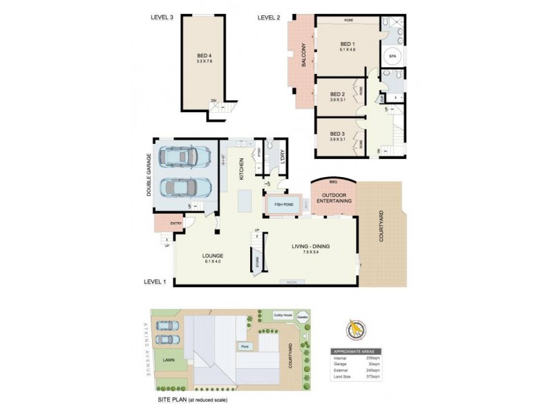 6 Atkins Avenue, Russell Lea NSW 2046 Floorplan