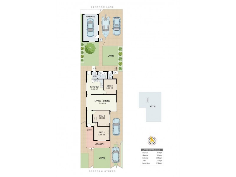 35 Bertram Street, Mortlake NSW 2137 Floorplan
