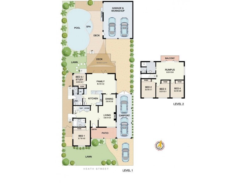 9 Heath Street, Concord NSW 2137 Floorplan