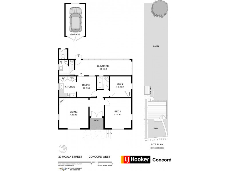 20 Moala Street, Concord West NSW 2138 Floorplan