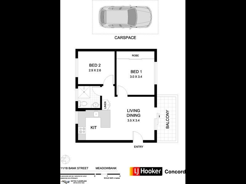 11/18 Bank Street, Meadowbank NSW 2114