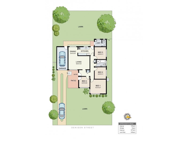 1A Denison Street, Concord NSW 2137 Floorplan