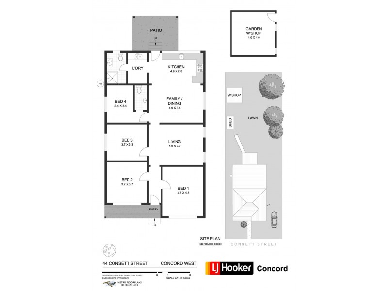 44 Consett Street, Concord West NSW 2138 Floorplan