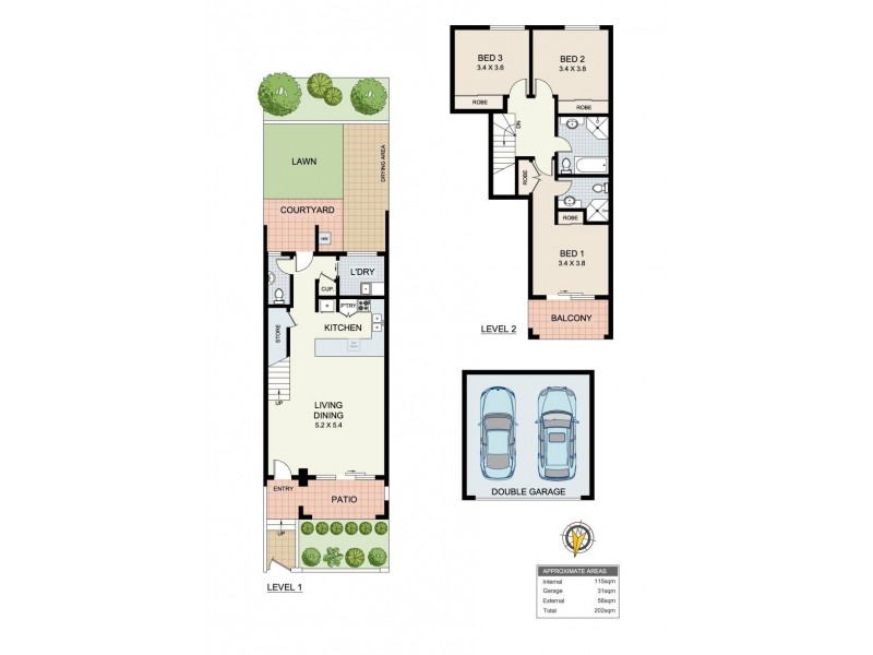 11/6-10 Beronga Street, North Strathfield NSW 2137 Floorplan