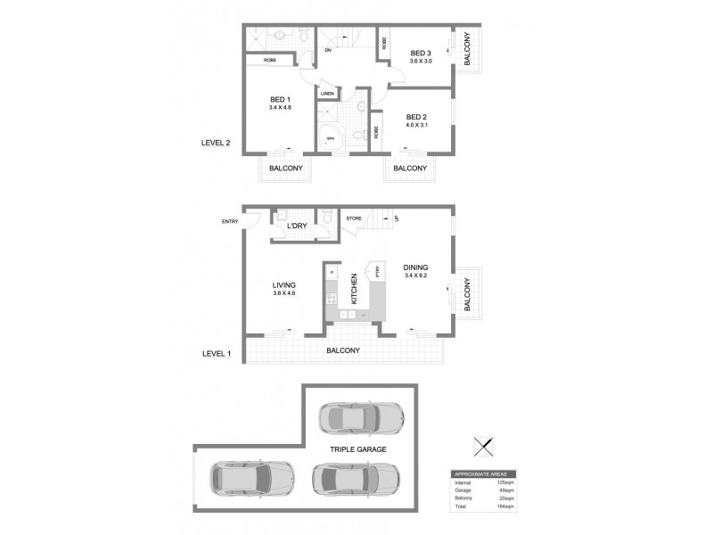 12/1 Elva Street, Strathfield NSW 2135 Floorplan