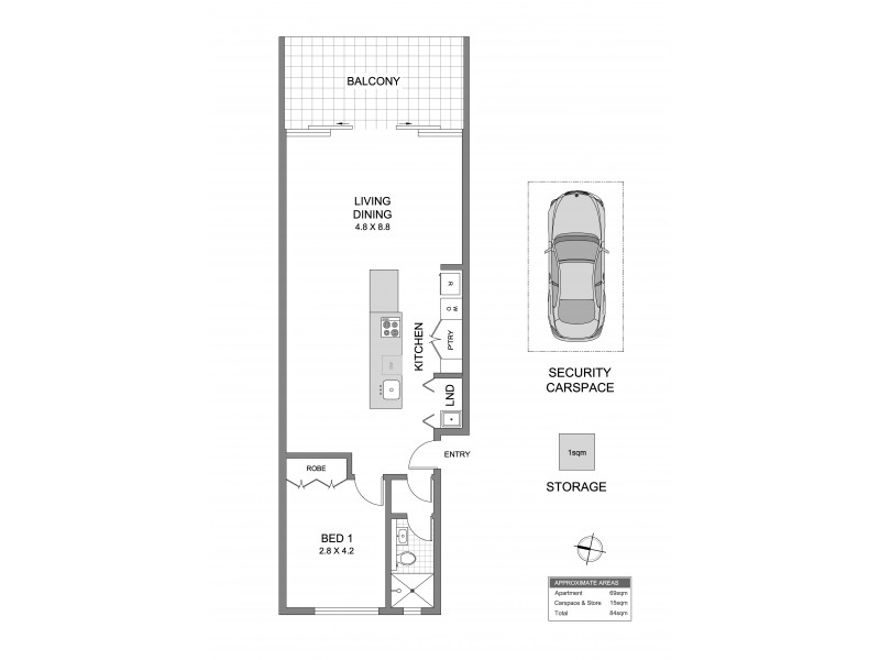 3/90 Tennyson Road, Mortlake NSW 2137 Floorplan