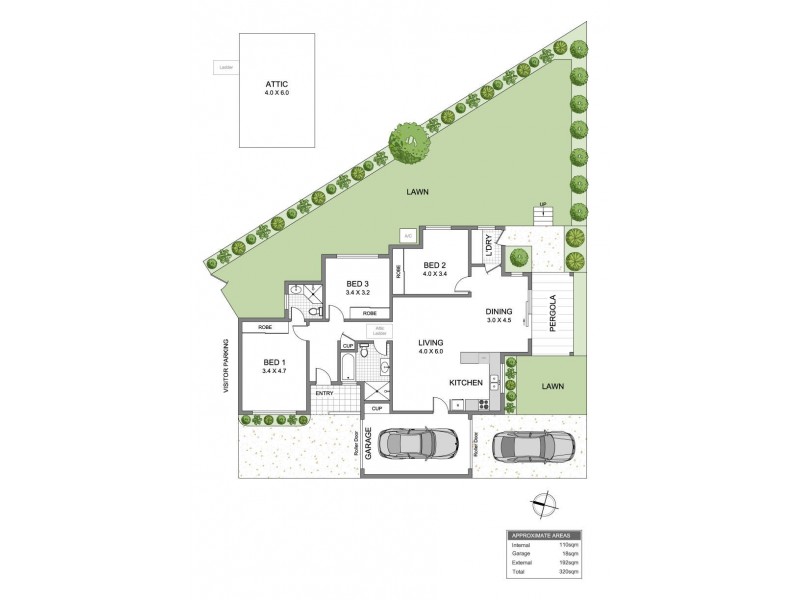 6/73-77 Wharf Road, Melrose Park NSW 2114 Floorplan