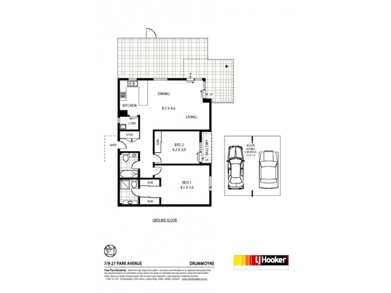 7/9-27 Park Avenue, Drummoyne NSW 2047 Floorplan