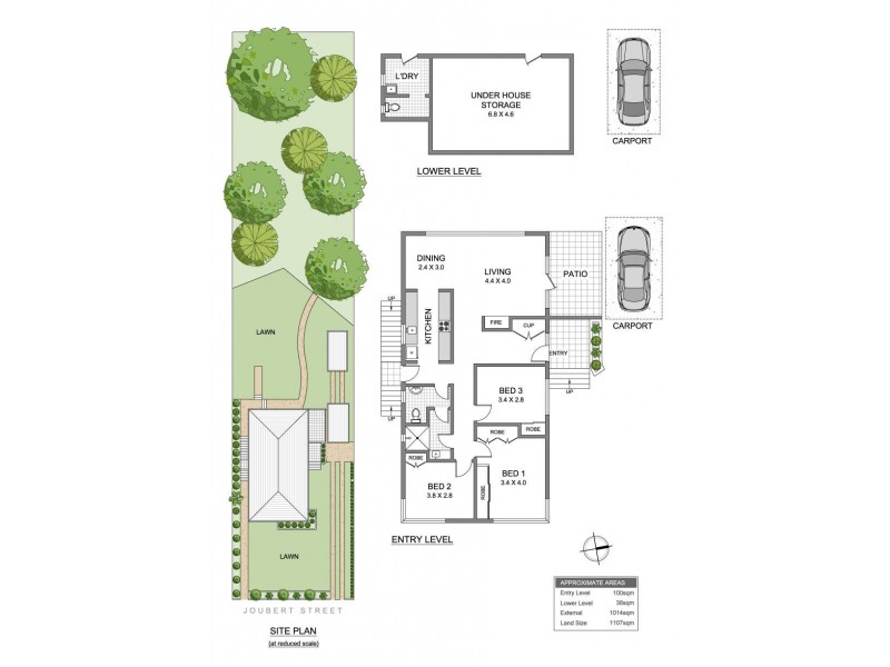 10 Joubert Street, Hunters Hill NSW 2110 Floorplan