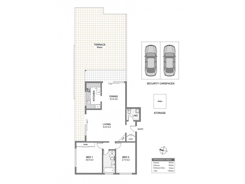 6/19 Bortfield Drive, Chiswick NSW 2046 Floorplan