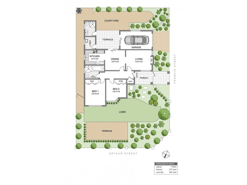 40a Arthur Street, Strathfield NSW 2135 Floorplan
