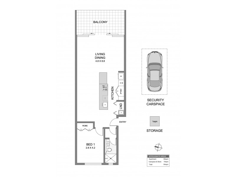 3/90 Tennyson Road, Mortlake NSW 2137 Floorplan