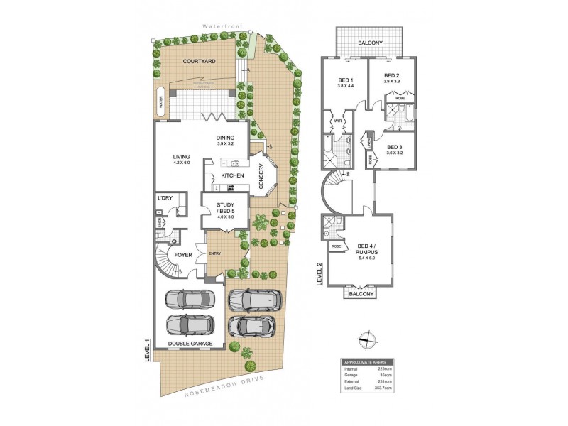 13 Rosemeadow Drive, Cabarita NSW 2137 Floorplan
