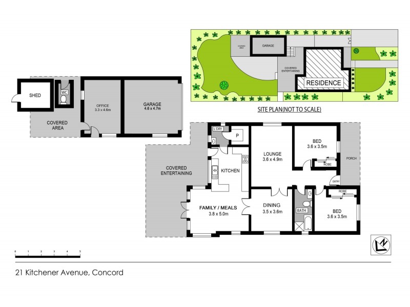 21 Kitchener Avenue, Concord NSW 2137 Floorplan
