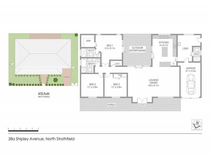 28a Shipley Avenue, North Strathfield NSW 2137 Floorplan