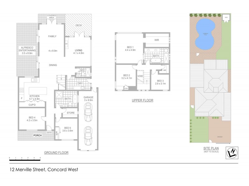 12 Merville Street, Concord West NSW 2138 Floorplan