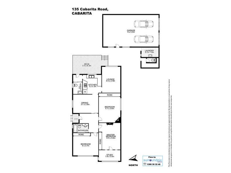 135 Cabarita Road, Cabarita NSW 2137 Floorplan