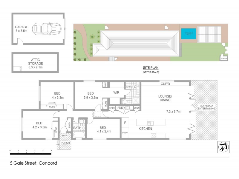 5 Gale Street, Concord NSW 2137 Floorplan