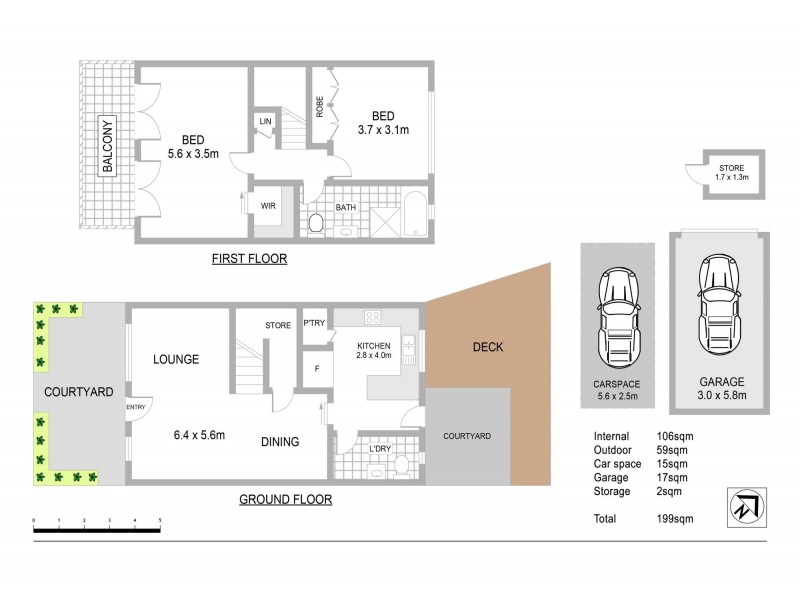 5/58-62 Day Street, Drummoyne NSW 2047 Floorplan