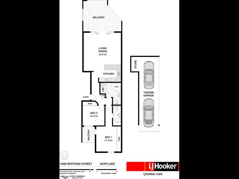 15/69 Bertram Street, Mortlake NSW 2137