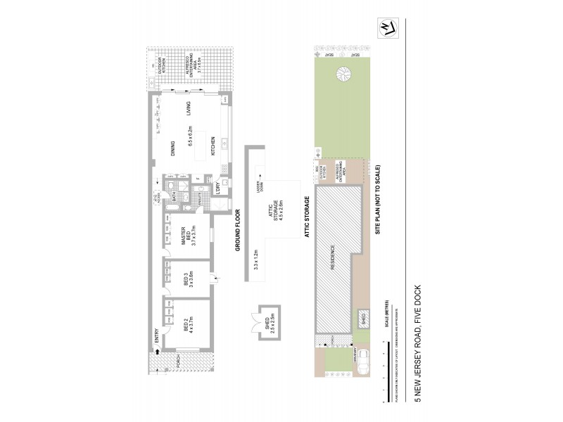 5 New Jersey Road, Five Dock NSW 2046 Floorplan