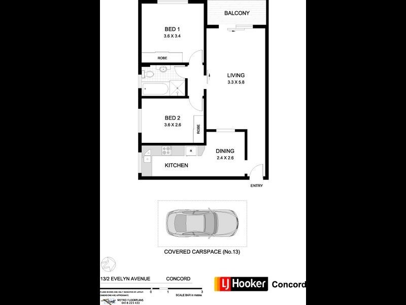 13/2 Evelyn Avenue, Concord NSW 2137