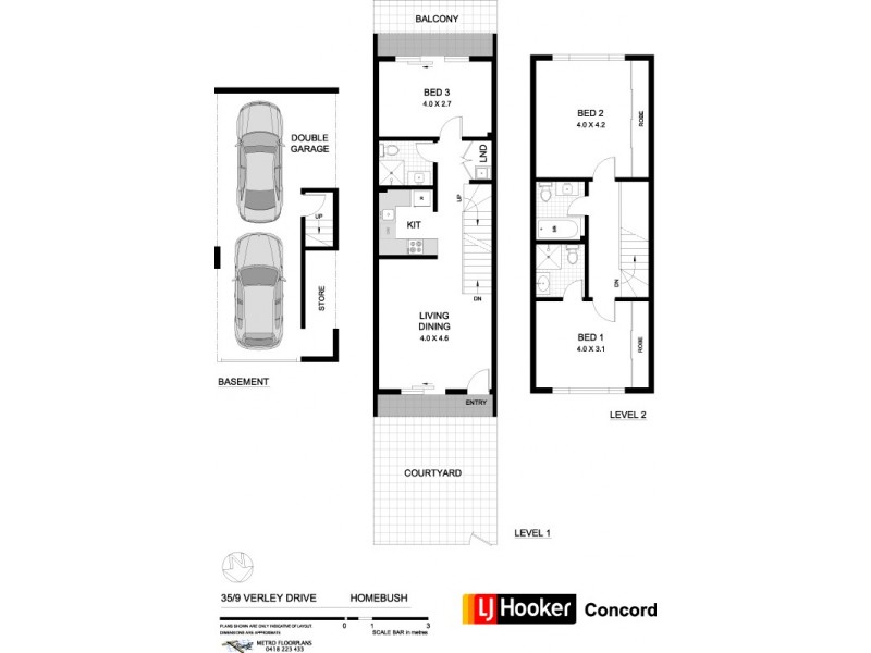 35/9 Verley Drive, Homebush NSW 2140 Floorplan