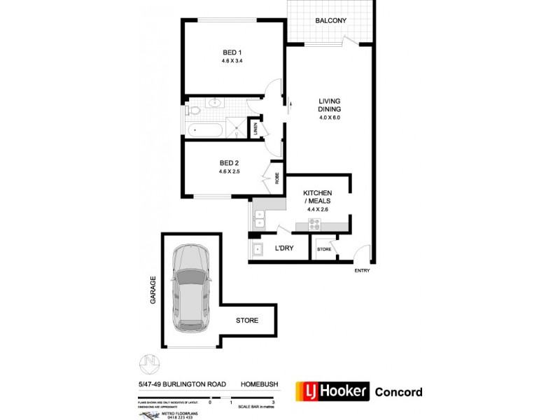 5/47-49 Burlington Road, Homebush NSW 2140 Floorplan