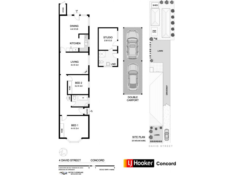 4 David Street, Concord NSW 2137 Floorplan