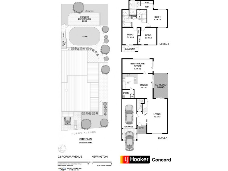 22 Popov Avenue, Newington NSW 2127 Floorplan