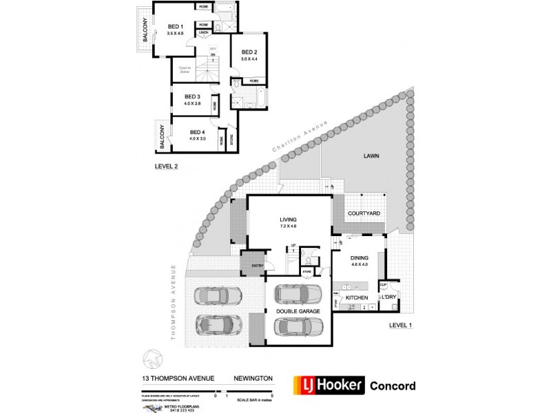 13 Thompson Avenue, Newington NSW 2127 Floorplan