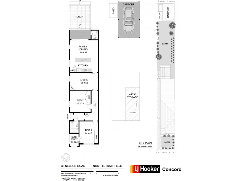 33 Nelson Road, North Strathfield NSW 2137 Floorplan
