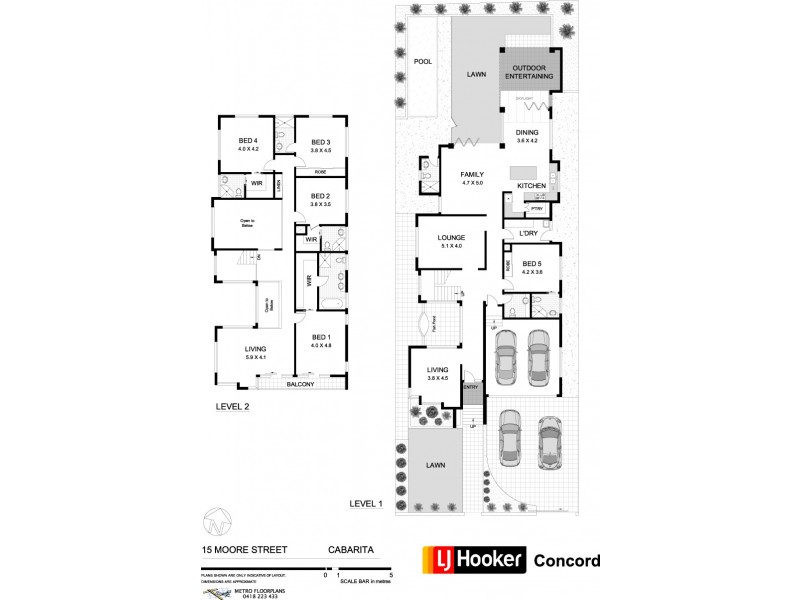 15 Moore Street, Cabarita NSW 2137 Floorplan