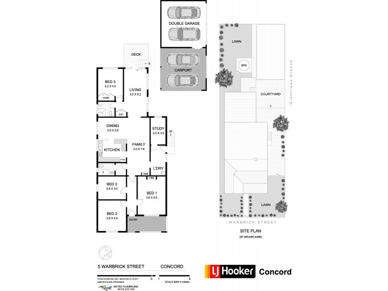 5 Warbrick Street, Concord NSW 2137 Floorplan