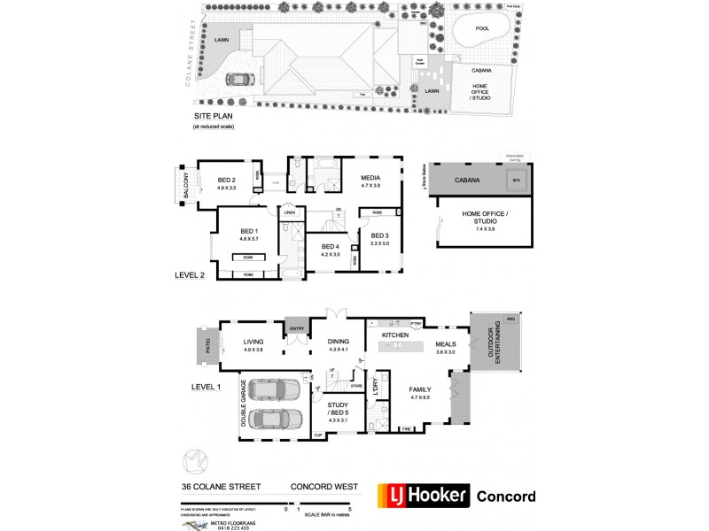 36 Colane Street, Concord West NSW 2138 Floorplan